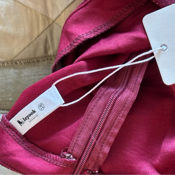 Plus Size Dress For Women Elegant Bell Sleeve Wedding Dresses 18 Plus Wine - Picture 6 of 7